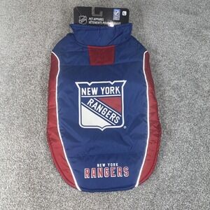 Pets First NHL PET Warming Sports Jacket Dogs Puffer Vest New York Rangers